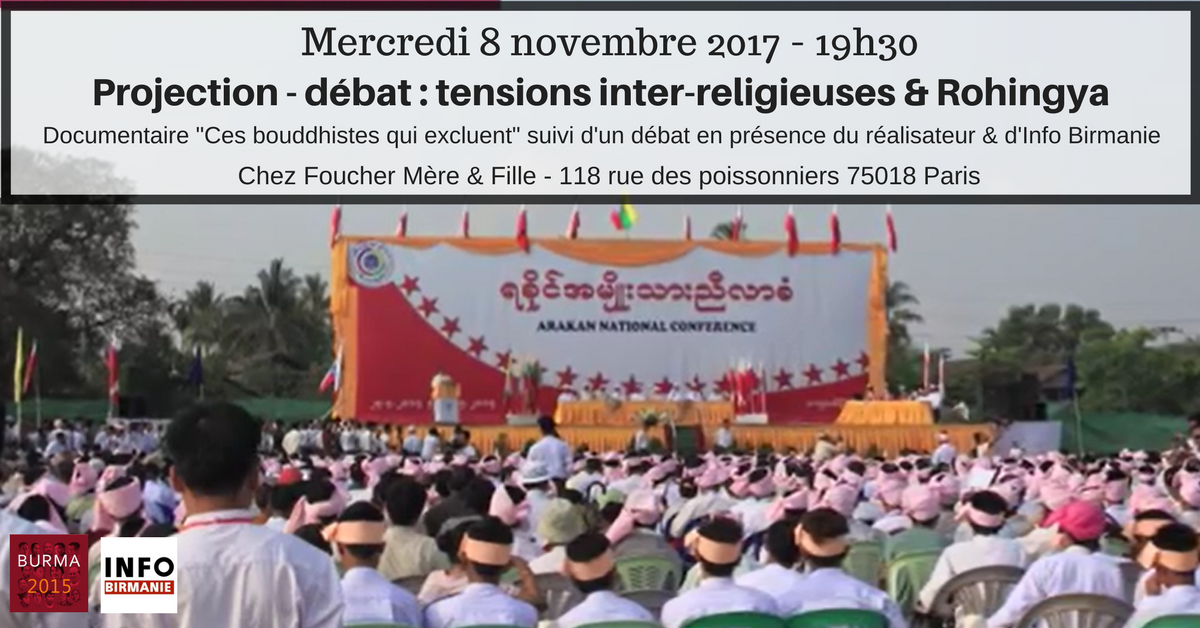 Projection – débat : tensions inter-religieuses & Rohingya