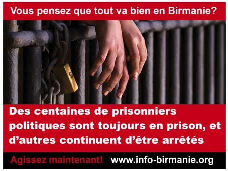 « Un prisonnier de conscience est un prisonnier de trop »