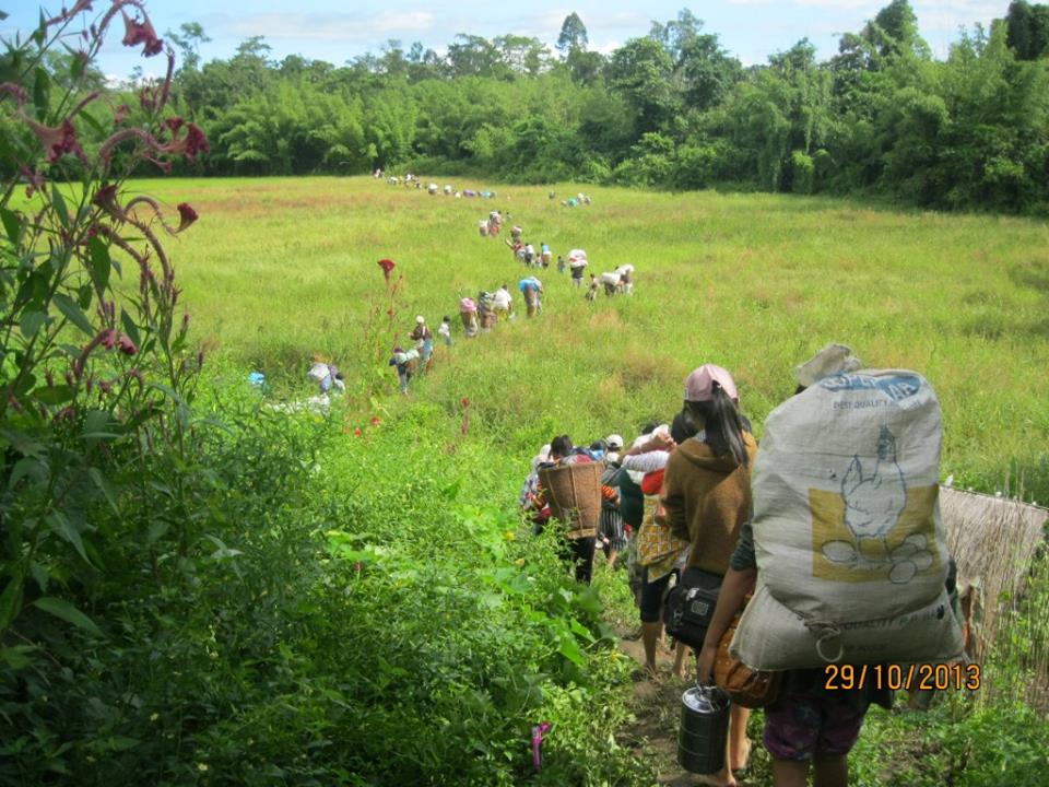 Des milliers de villageois  pris au piège par les combats dans l’État Kachin