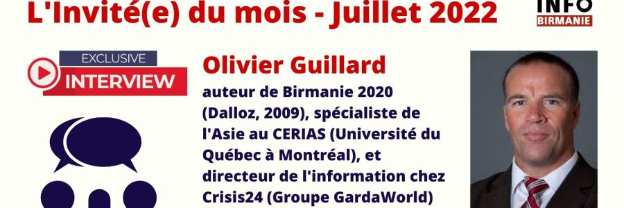 L’invité du mois : Olivier Guillard