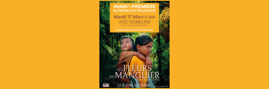 Projection en avant-première et temps échange : Les fleurs du manguier